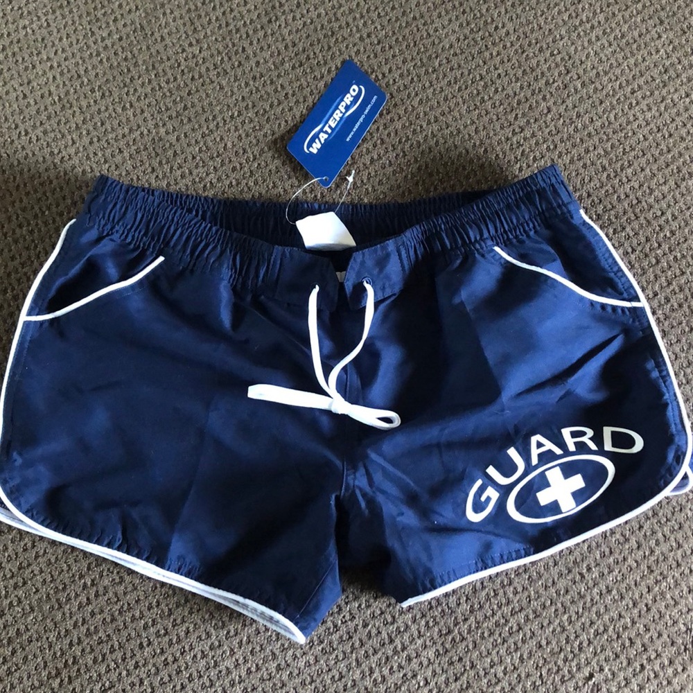 NWT navy guard swim shorts